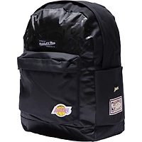 Sac à dos noir Mitchell & Ness de l'équipe des Los Angeles Lakers