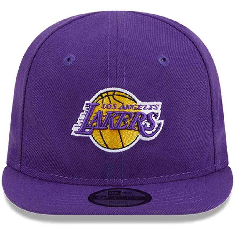 Newborn & Infant New Era Purple Los Angeles Lakers My First 9FIFTY Adjustable Hat