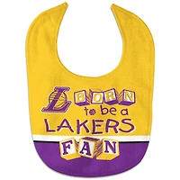 Nouveau-né et nourrisson WinCraft Los Angeles Lakers Born To Be All Pro Bavoir pour bébé