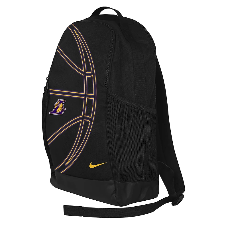 Nike Black Los Angeles Lakers Brasilia 2.0 Backpack