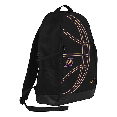 Nike Black Los Angeles Lakers Brasilia 2.0 Backpack