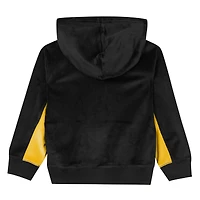 Sweat à capuche en velours noir des Los Angeles Lakers pour enfants d'âge préscolaire Outerstuff