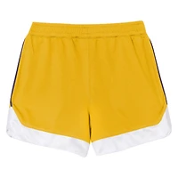 Ensemble t-shirt et short Outerstuff Gold Los Angeles Lakers Home Plate pour enfants d'âge préscolaire