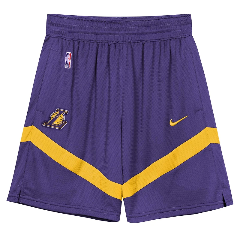 Ensemble débardeur et short en maille violet pour enfants d'âge préscolaire Los Angeles Lakers