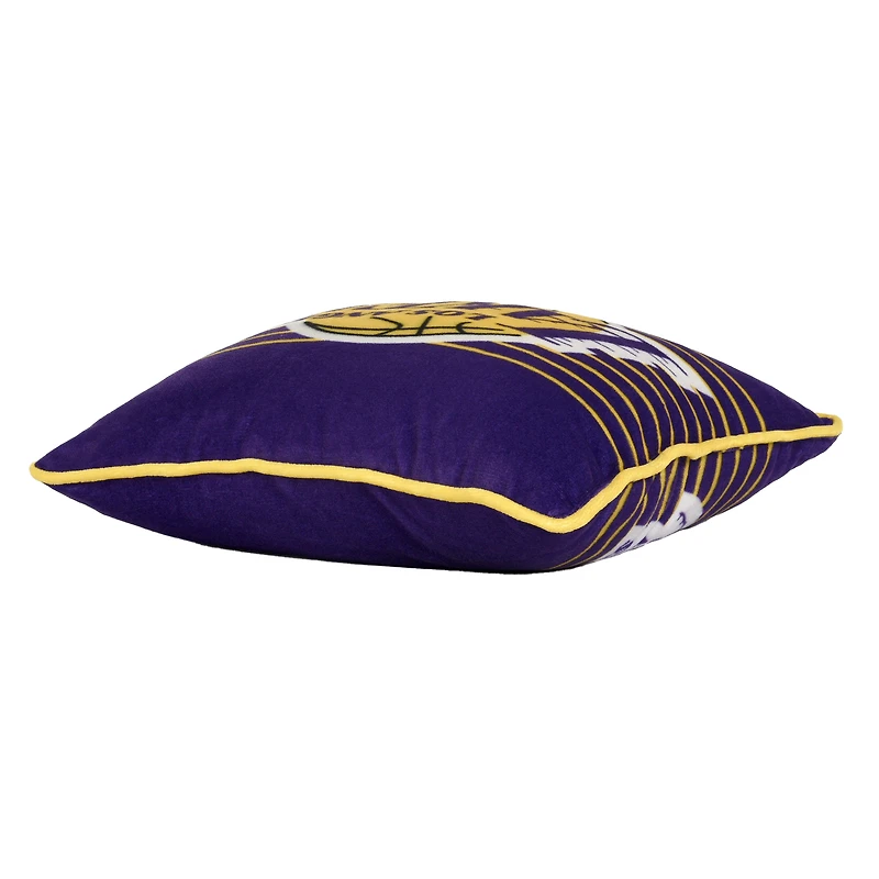 Oreiller violet Los Angeles Lakers 18'' x 18''