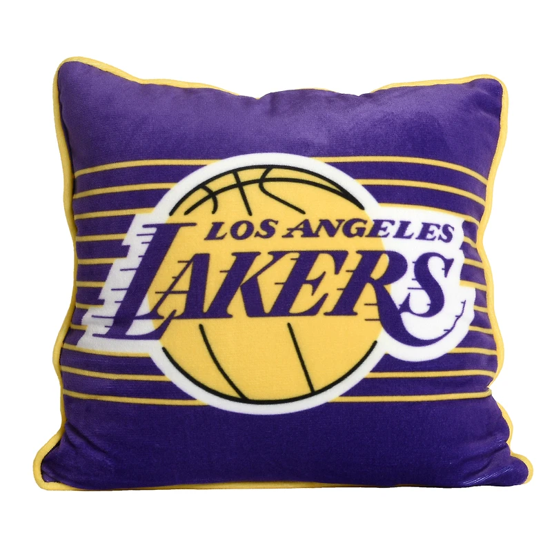 Oreiller violet Los Angeles Lakers 18'' x 18''