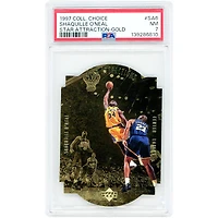 Shaquille O'Neal Los Angeles Lakers 1997-98 Upper Deck Collectors Choice Gold Star Attraction #SA6 PSA Authenticated 7 Card