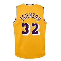Toddler Magic Johnson Gold Los Angeles Lakers 1984/85 Swingman Jersey