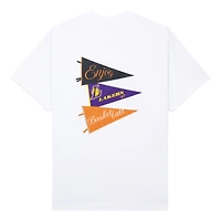 Unisex Enjoy Basketball x Los Angeles Lakers White Hoop Enthusiast Capsule Collection T-Shirt