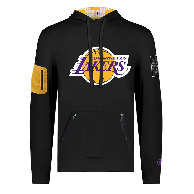 Unisex FISLL x Black History Collection  Los Angeles Lakers Pullover Hoodie