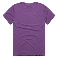 T-shirt unisexe violet hommage à Luka Dončić, NBA Jam Tri-Blend, Los Angeles Lakers