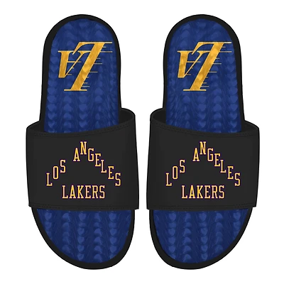 Unisex ISlide  Black Los Angeles Lakers 2025/26 City Edition Gel Slide Sandals