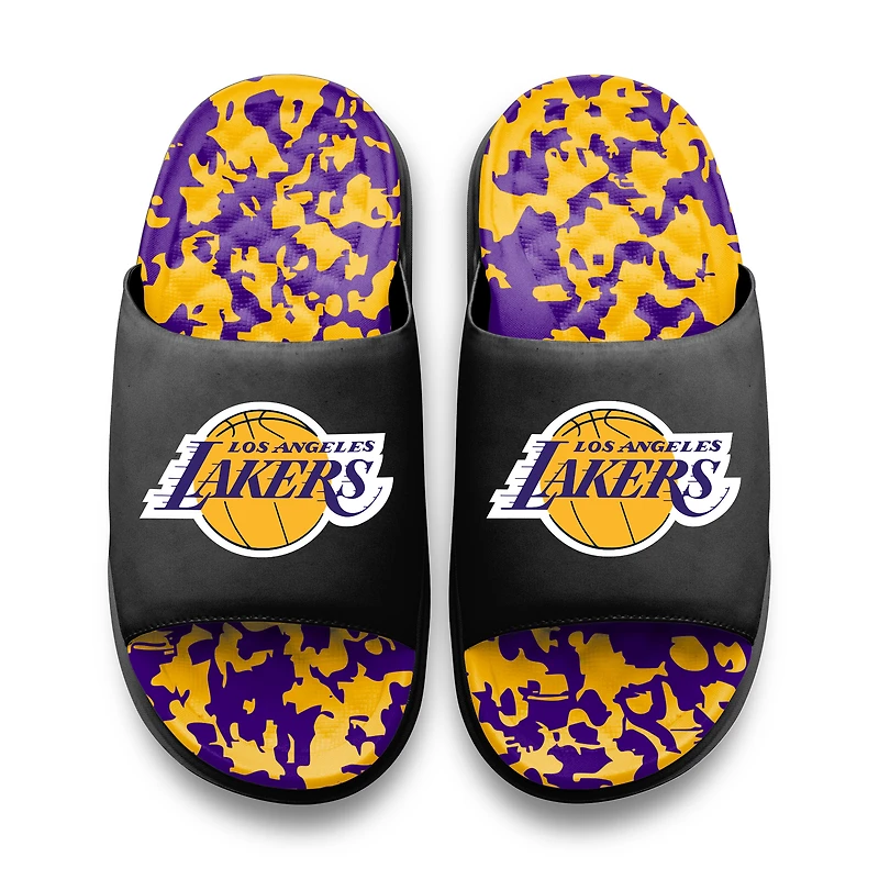 Unisex ISlide  Los Angeles Lakers Multi-Color Motive Slide Sandals