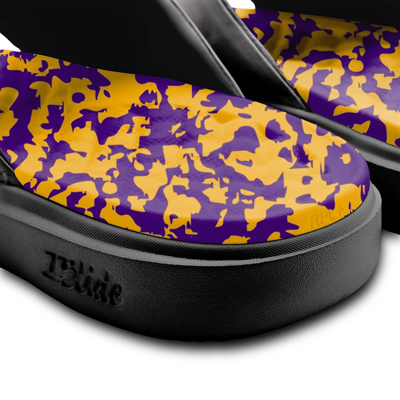 Unisex ISlide  Los Angeles Lakers Multi-Color Motive Slide Sandals