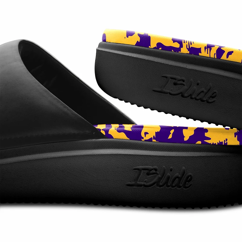 Unisex ISlide Los Angeles Lakers Multi-Color Motive Slide Sandals