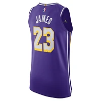 Unisex Jordan Brand LeBron James Purple Los Angeles Lakers 2025/26 Authentic Jersey - Statement Edition