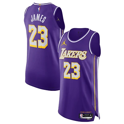Unisex Jordan Brand LeBron James Purple Los Angeles Lakers 2025/26 Authentic Jersey - Statement Edition