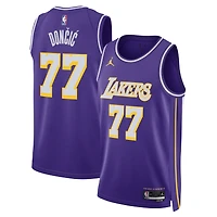 Unisex Jordan Brand Luka Dončić Purple Los Angeles Lakers Swingman Jersey - Statement Edition