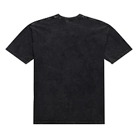 Unisex Mitchell & Ness Black Los Angeles Lakers Hardwood Classics Vintage Voltage Premium Heavyweight T-Shirt