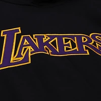 Unisex Mitchell & Ness Black Los Angeles Lakers Vintage Heavyweight Hoodie