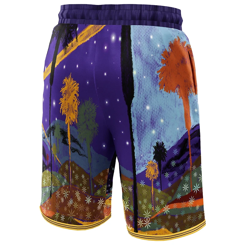 Unisex NBA & KidSuper Studios by Fanatics Purple Los Angeles Lakers Hometown Shorts