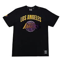 T-shirt unisexe NBA x Two Hype Black Los Angeles Lakers Culture & Hoops