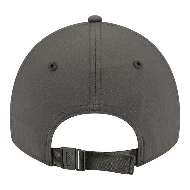 Unisex New Era Charcoal Los Angeles Lakers Ripstop Casual Classic Adjustable Hat
