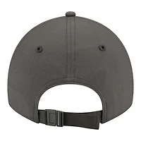 Unisex New Era Charcoal Los Angeles Lakers Ripstop Casual Classic Adjustable Hat