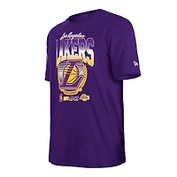 Unisex New Era Purple Los Angeles Lakers Summer Classics T-Shirt