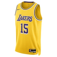 Maillot unisexe Nike Austin Reaves Gold Los Angeles Lakers Swingman - Édition Icon