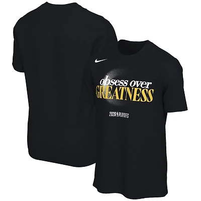 Unisex Nike Black Los Angeles Lakers 2026 NBA Playoffs Mantra T-Shirt