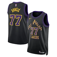 Unisex Nike Luka Dončić Black Los Angeles Lakers 2025/26 Swingman Jersey - City Edition
