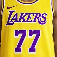 Maillot Nike Swingman Luka Dončić doré unisexe des Los Angeles Lakers - Édition Icon