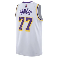 Unisex Nike Luka Dončić White Los Angeles Lakers Swingman Jersey - Association Edition