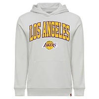 Sweat à capuche Drake Premium unisexe gris Sportiqe Los Angeles Lakers Genuine Issue Collection