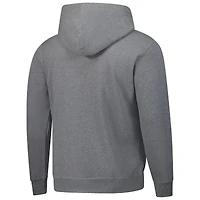 Unisex Sportiqe Heather Gray Los Angeles Lakers Varsity Collection Blake Pullover Hoodie