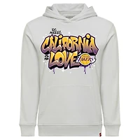 Unisex Sportiqe x 2PAC California Love Gray Los Angeles Lakers Drake Hoodie