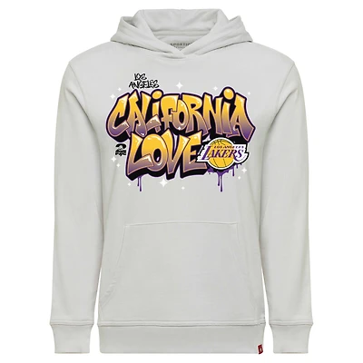 Unisex Sportiqe x 2PAC California Love Gray Los Angeles Lakers Drake Hoodie