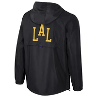 Sweat à capuche unisexe Stadium Essentials noir Los Angeles Lakers 2025/26 City Edition Compete fermeture éclair quart de tour