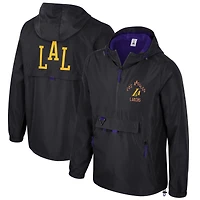 Sweat à capuche unisexe Stadium Essentials noir Los Angeles Lakers 2025/26 City Edition Compete fermeture éclair quart de tour