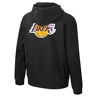Unisex Stadium Essentials  Black Los Angeles Lakers First Team Club Level Hoodie