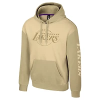 Unisex Stadium Essentials Cream Los Angeles Lakers Rafters Burst Hoodie