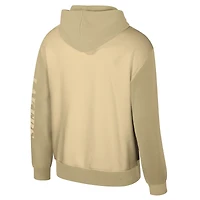Unisex Stadium Essentials Khaki Los Angeles Lakers Rafters Burst Hoodie