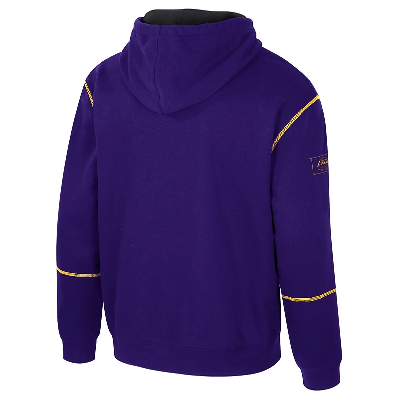 Unisex Stadium Essentials Purple Los Angeles Lakers 2024/25 City Edition Monument Pullover Hoodie