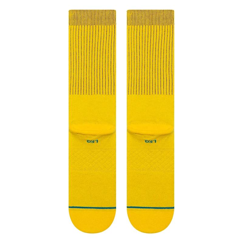 Chaussettes unisexes Stance Los Angeles Lakers avec badge
