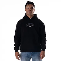 Sweat à capuche unisexe The Wild Collective noir Los Angeles Lakers Splatter Premium