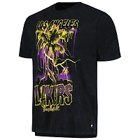 T-shirt unisexe The Wild Collective, noir, Los Angeles Lakers Tour Band
