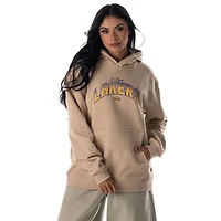 Sweat à capuche unisexe The Wild Collective Tan Los Angeles Lakers Mantra Premium