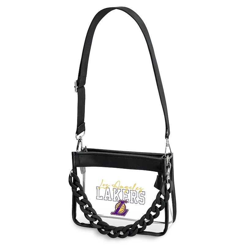 WEAR by Erin Andrews Los Angeles Lakers Plastic Chain Mini Crossbody