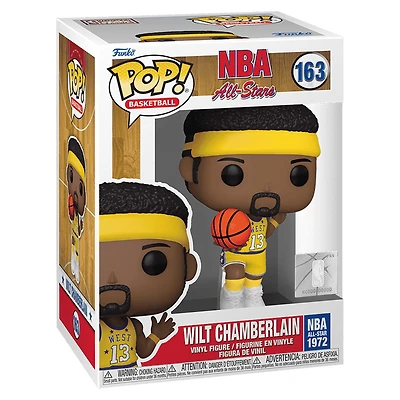 Wilt Chamberlain Jeu des étoiles de la NBA des Lakers de Los Angeles 1972 #163 Funko Pop ! Figurine en vinyle